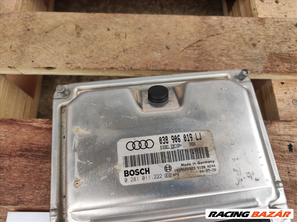 Audi A4 B6,  1.9 TDI , motorvezérlő elektronika  038906019lj 2. kép