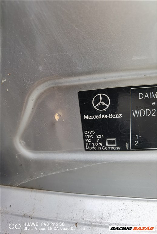 Mercedes S 500, M273 motoros (W221, W216) bontott alkatrészei 3. kép