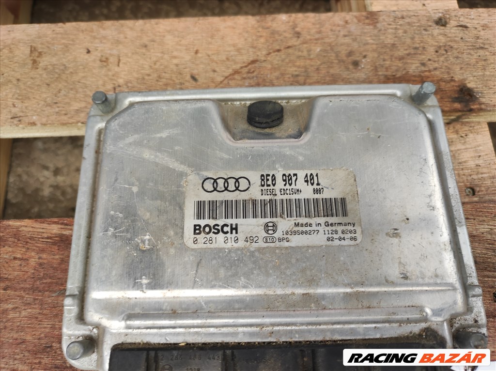 Audi A4 B6 , 2.5 TDI , AYM , motorvezérlő elektronika  8e0907401 2. kép