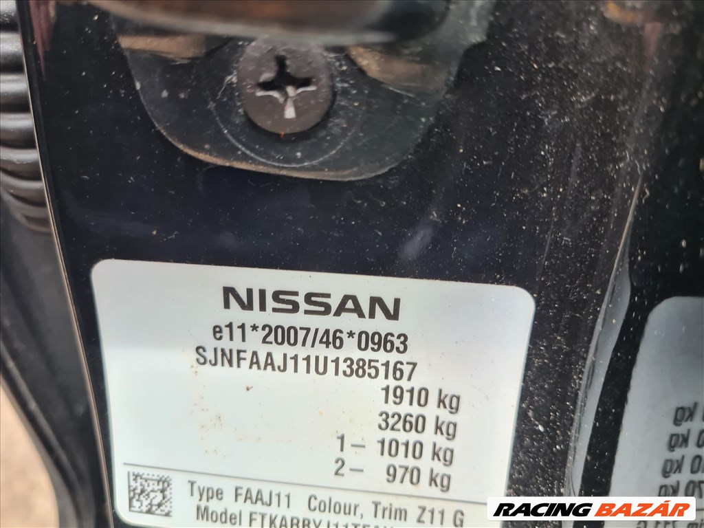 Nissan Qashqai II (J11) 1.5 dci bontott alkatrészek, bontás, bontott jármű 7. kép