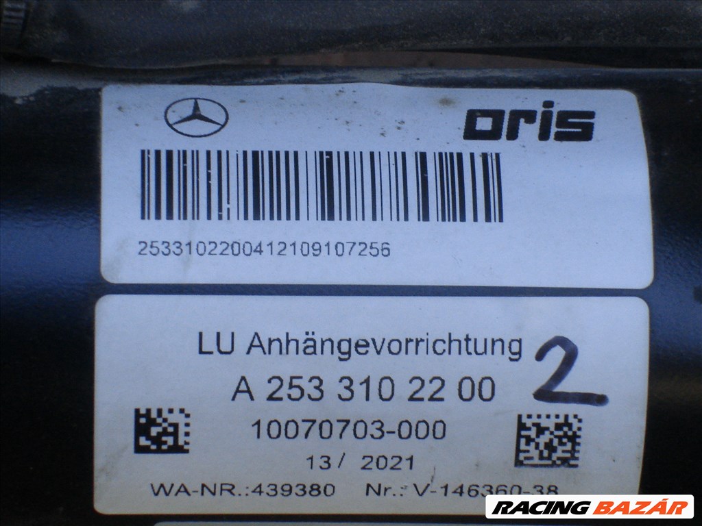Mercedes GLC-Classe Gyári elektromos Vonóhorog A2533102200 2015-től 5. kép