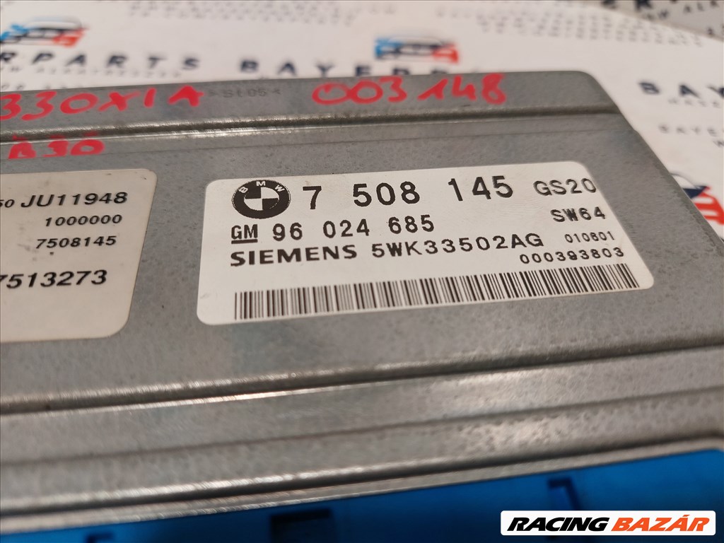 BMW E46 E39 X5 GM automata váltó vezérlő váltóvezérlő elektronika GS20 eladó (003148) 7508145 4. kép