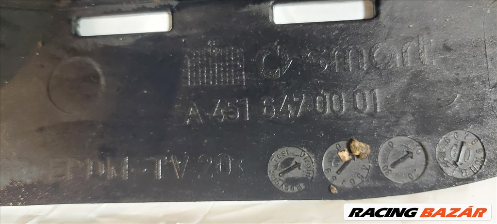 Smart Fortwo 451 Hátsó lökhárító. a4516470001 2. kép