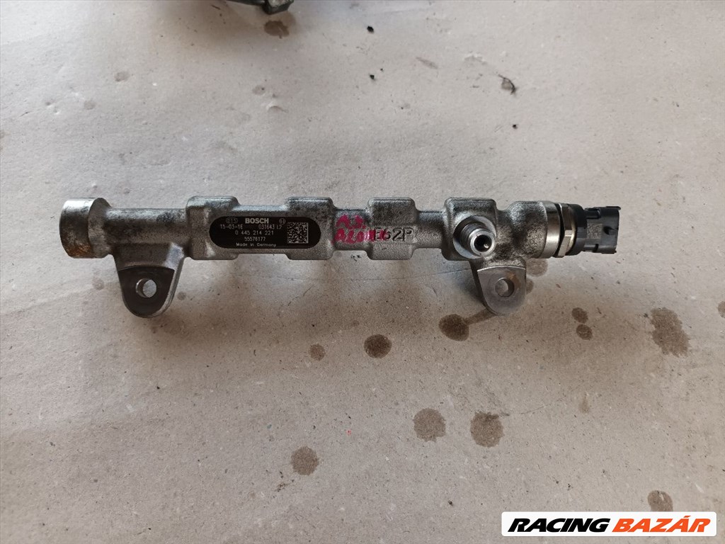 Opel Astra J 2.0 CDTI Közösnyomócső 4012,  0445214221 55576177 1. kép