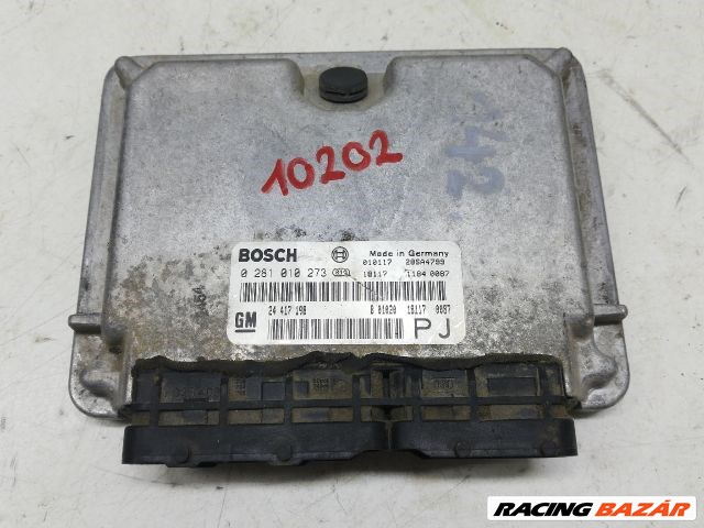 OPEL OMEGA B (25_, 26_, 27_) 2.2 DTI 16V Motorvezérlő #10202 0281010273 2445098 2. kép