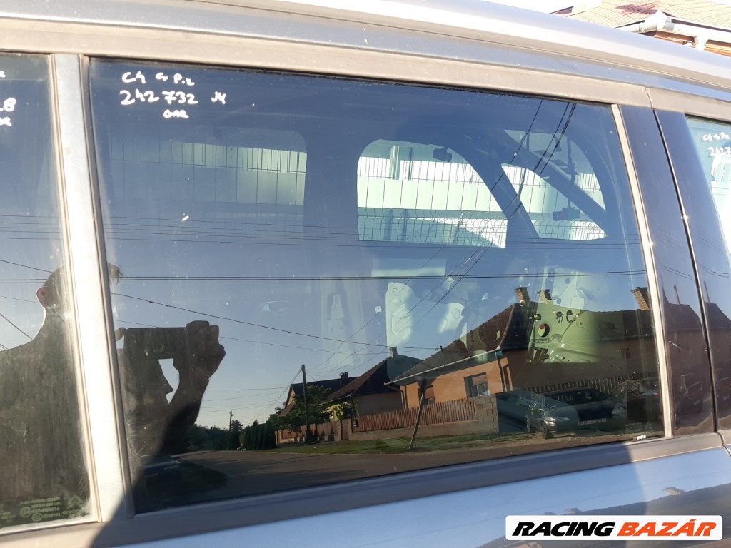 Citroen C4 grand picasso jobb hátsó ajtó üveg lejáró 1. kép