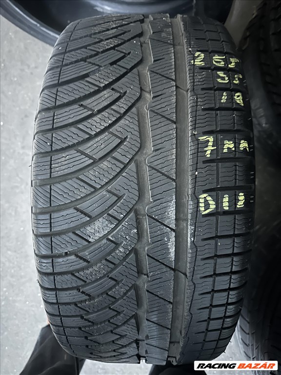 Michelin Pilot Alpin Sport 225/40 R19 - 255/35 R19 7mm-es téligumi garnitura eladó 4. kép