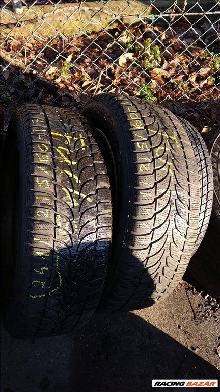 215/60 R17 Bridgestone téli gumi 12000ft a 2db /241/ 3. kép