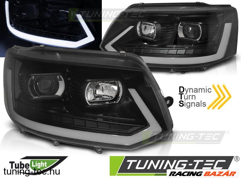 Volkswagen Transporter T5 VW T5 2010-2015 LED TUBE LIGHT BLACK T6 LOOK Tunin 1. kép