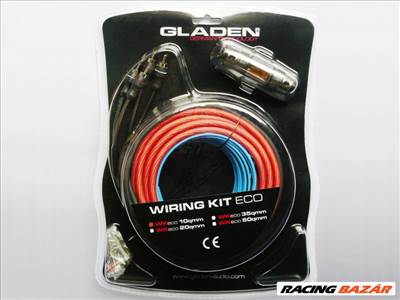 Gladen Audio WK 10mm2 autóhifi tápkábel szett