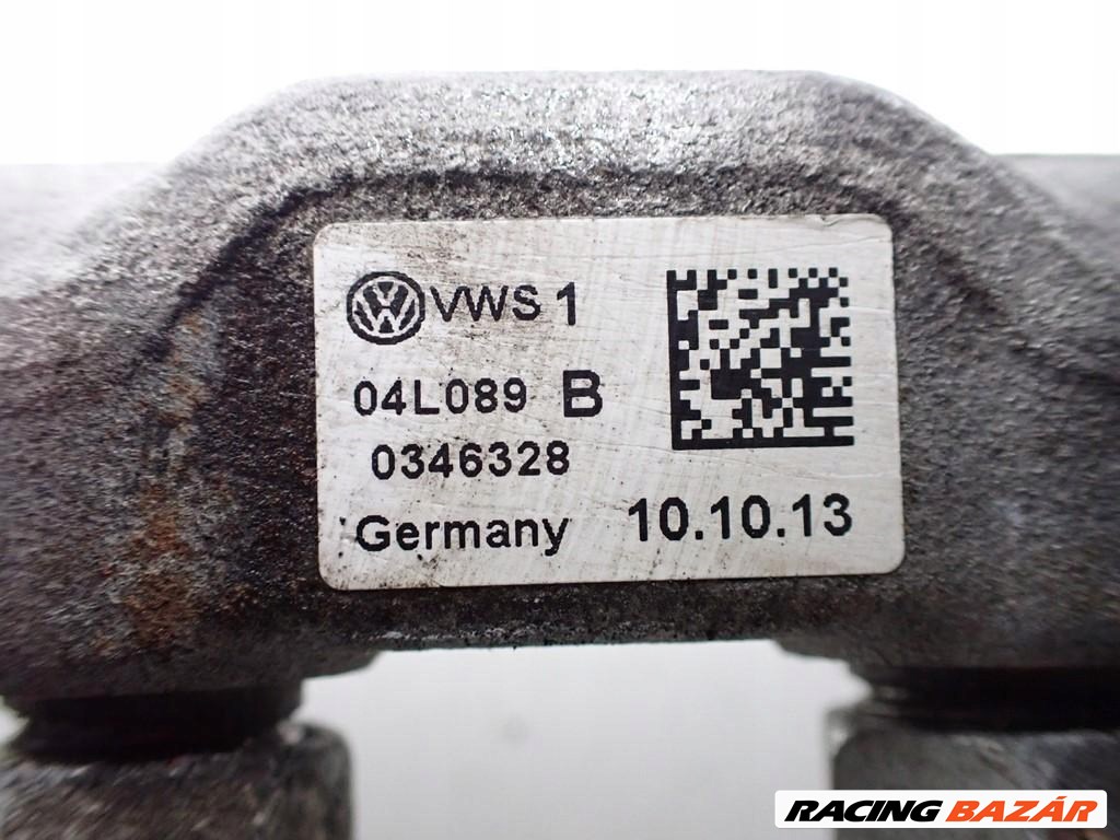 Skoda Octavia III, Volkswagen Golf VII 1.6 TDI CLH railcső, üzemanyag nyomásszabályozó 04l089b 3. kép