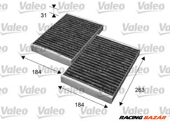 VALEO 715643 - pollenszűrő MERCEDES-BENZ 1. kép