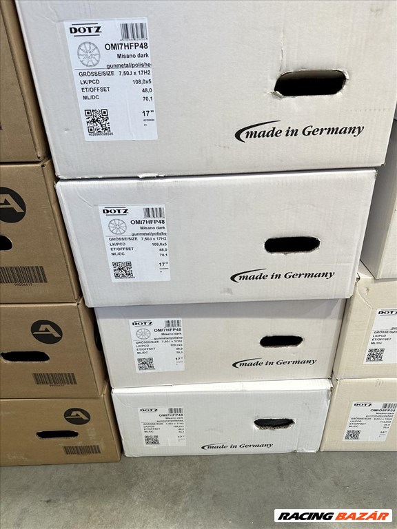 R17 5x108 (70,1) Dotz MISA - Misano Dark  Új Alufelnik / felnik / 3. kép