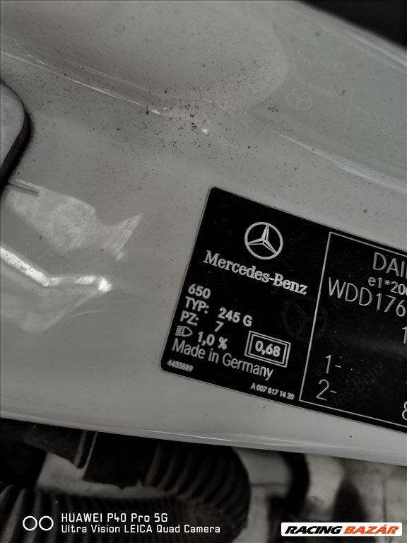 Mercedes A-osztály W176 vágott negyed  3. kép
