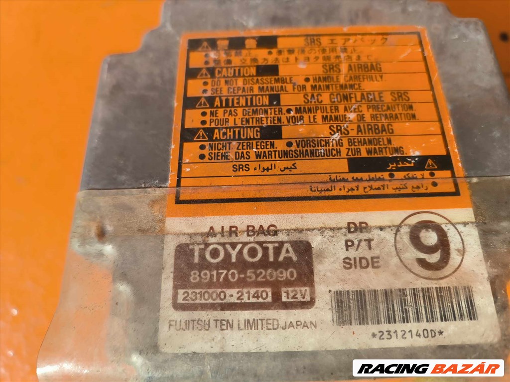 Toyota Yaris (XP10) Légzsák elektronika 8917052090 2. kép