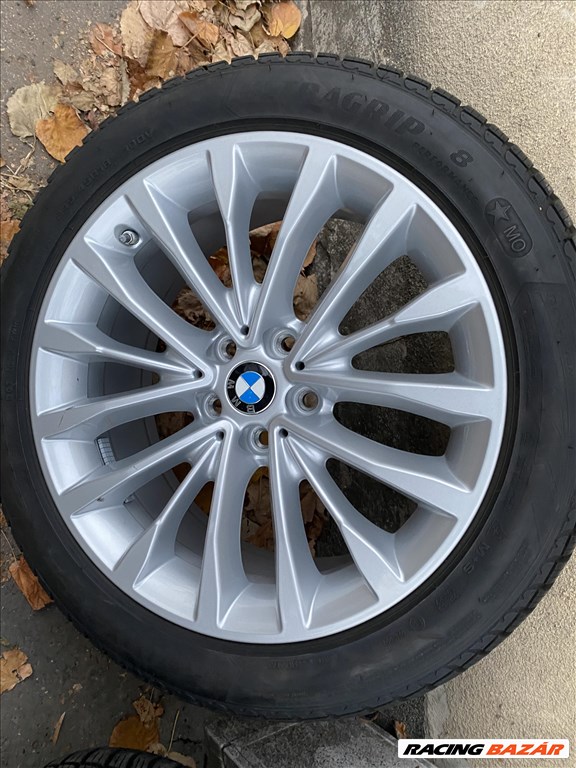 BMW G30 5-ös széria gyári 8X18-as 5X112-es ET30-as könnyűfém felni garnitura eladó 4. kép