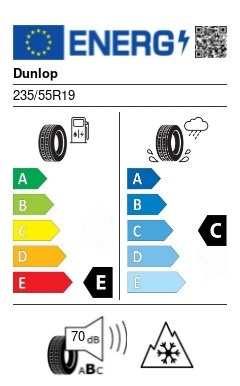 Dunlop SP Winter Sport 4D N0 MFS M+S 3PMSF 235/55 R19 101V off road, 4x4, suv téli gumi 2. kép