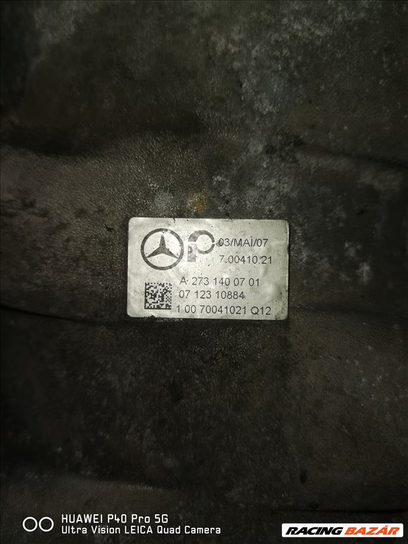 Mercedes Benz M273 5.0 V8 benzin szívósor  2. kép