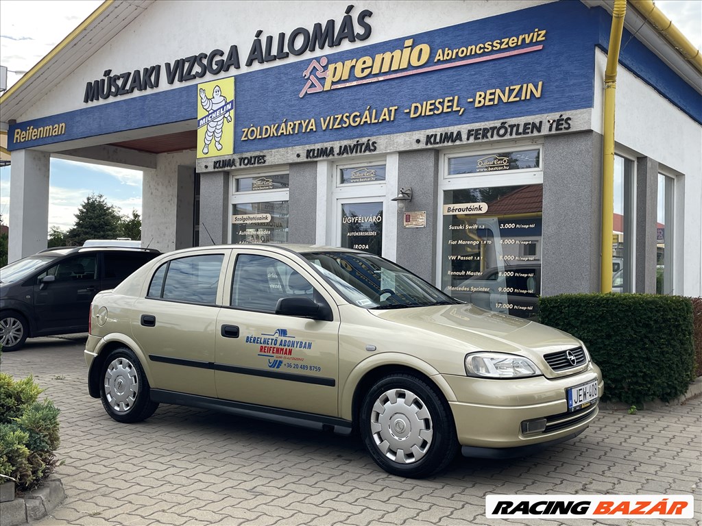 BÉRELHETŐ Opel Astra G 1.4 16V Classic! Klíma! ABS! Elektromos ablak! Pest megyei matrica! 3. kép