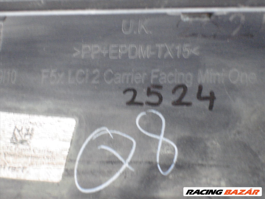Mini Cooper F55 F56 LCI első lökhárító 9450543 2020-tól 5. kép