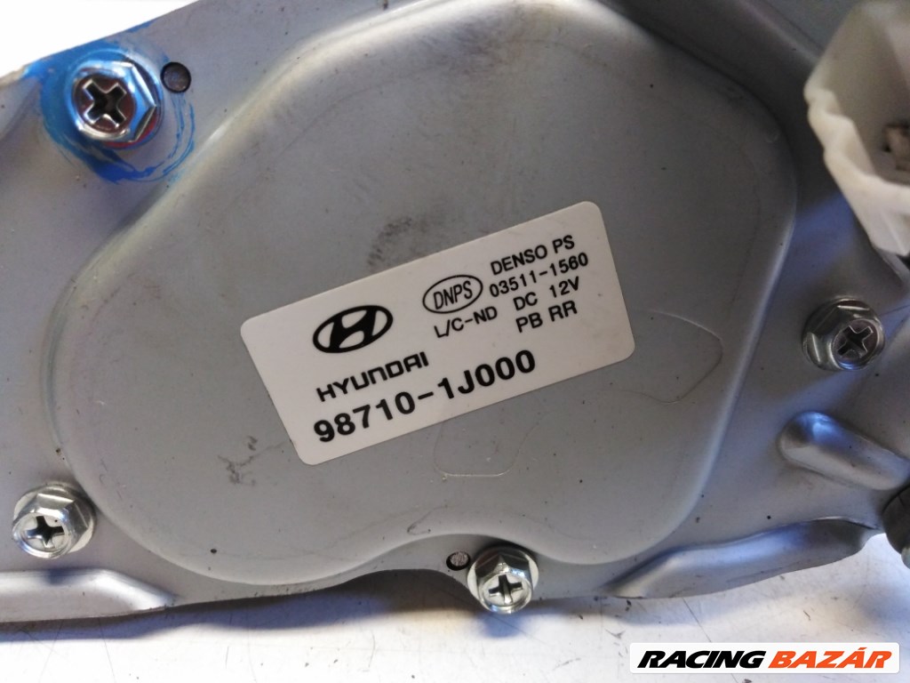 Hyundai I 20 (PB) hátsó ablaktörlõ motor 987101J000 3. kép