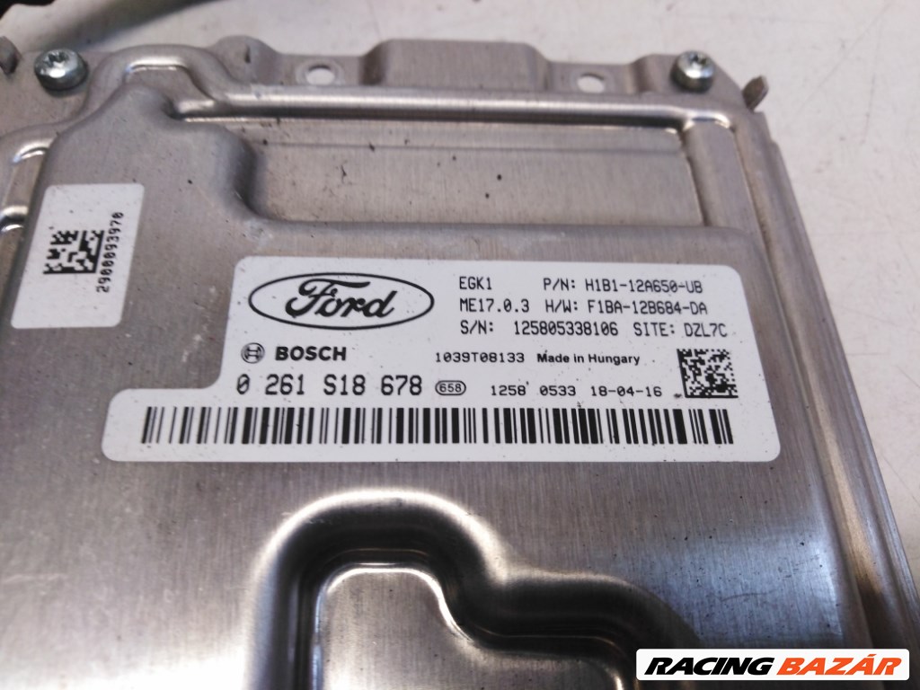 Ford Fiesta  motorvezérlõ H1B112A650UB 3. kép