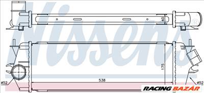 NISSENS 96583 Intercooler