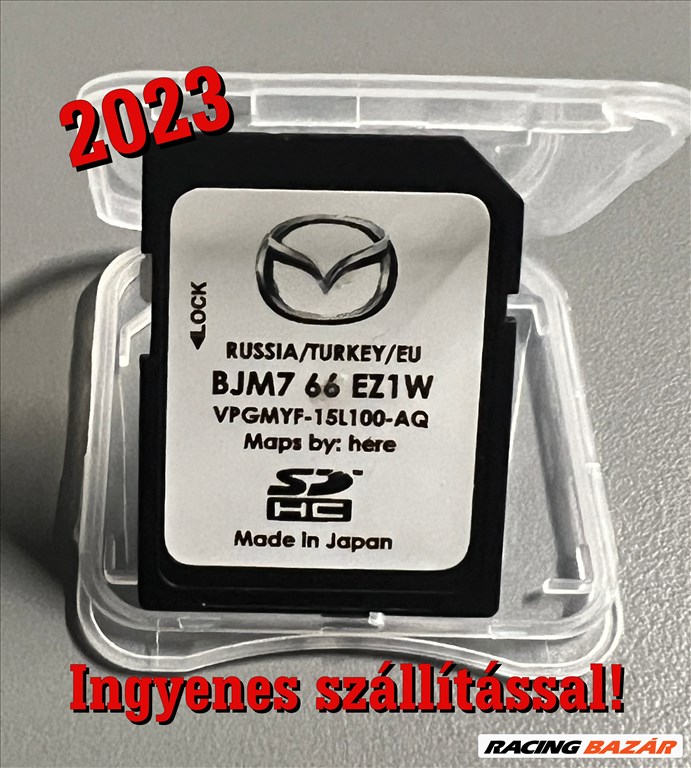 Mazda navigáció frissítés 2023 SD 1. kép