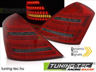 Mercedes S-osztály W221, W216 MERCEDES W221 S-KLASA 05-09 RED SMOKE LED Tuning-T