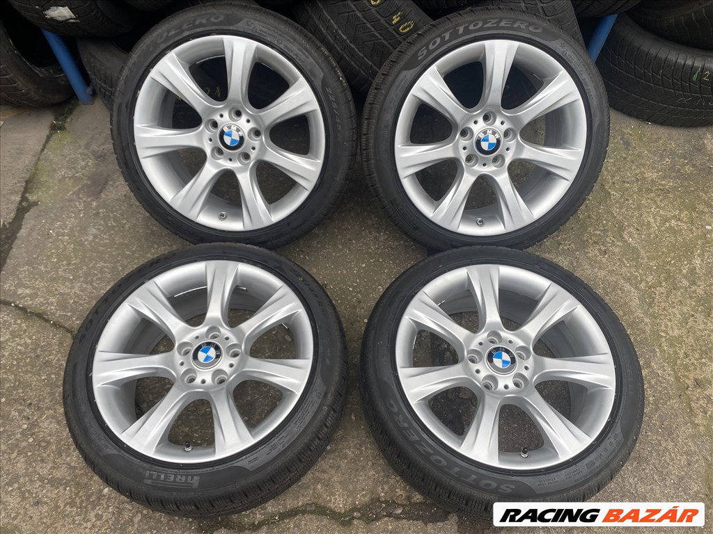 4db gyári 18″ BMW 3 F30 - 4 F32-F36 Styling 396 szerelt kerék. (3417012) 1. kép