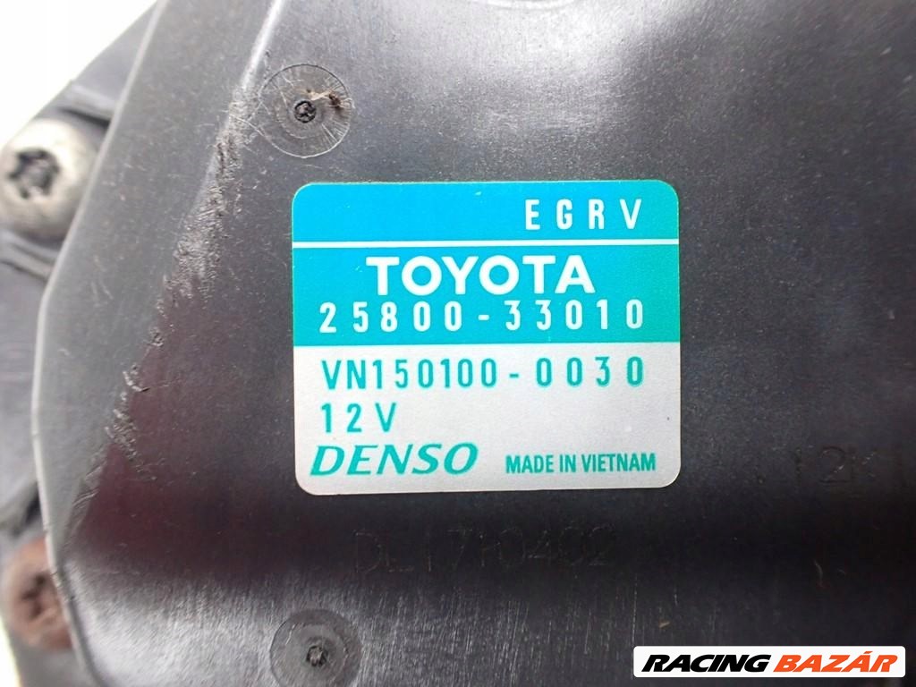 Toyota Auris (E150) 1.4 D-4D 1.4 D-4D EGR szelep 2580033010 2. kép