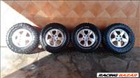 JEEP 17" ALUFELNI 5X127 OFF-ROAD 33X12.5R17 GUMIKKAL OLCSÓN!!!