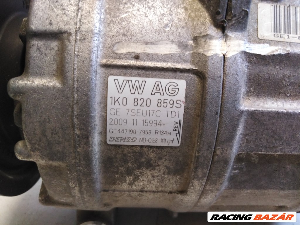 Volkswagen Caddy (2K) klímakompresszor 1K0820859S 6. kép