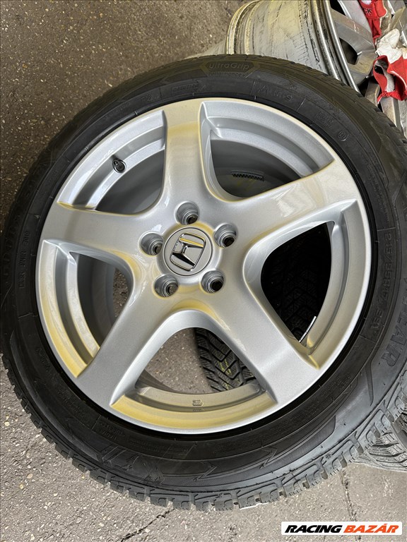 Honda gyári 7x17-es 5x114,3-as ET55 könnyűfém felni garnitúra eladó 3. kép
