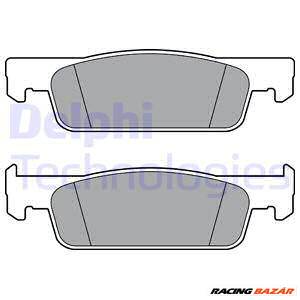 DELPHI LP3387 - fékbetétkészlet, tárcsafék DACIA RENAULT