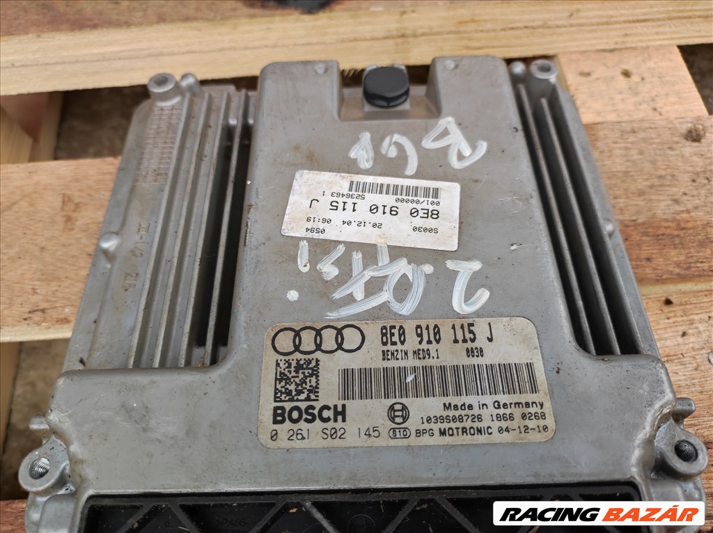 Audi A4 (B6/B7) 2.0 TFSI , BGB , motorvezérlő elektronika  8e0910115j 2. kép