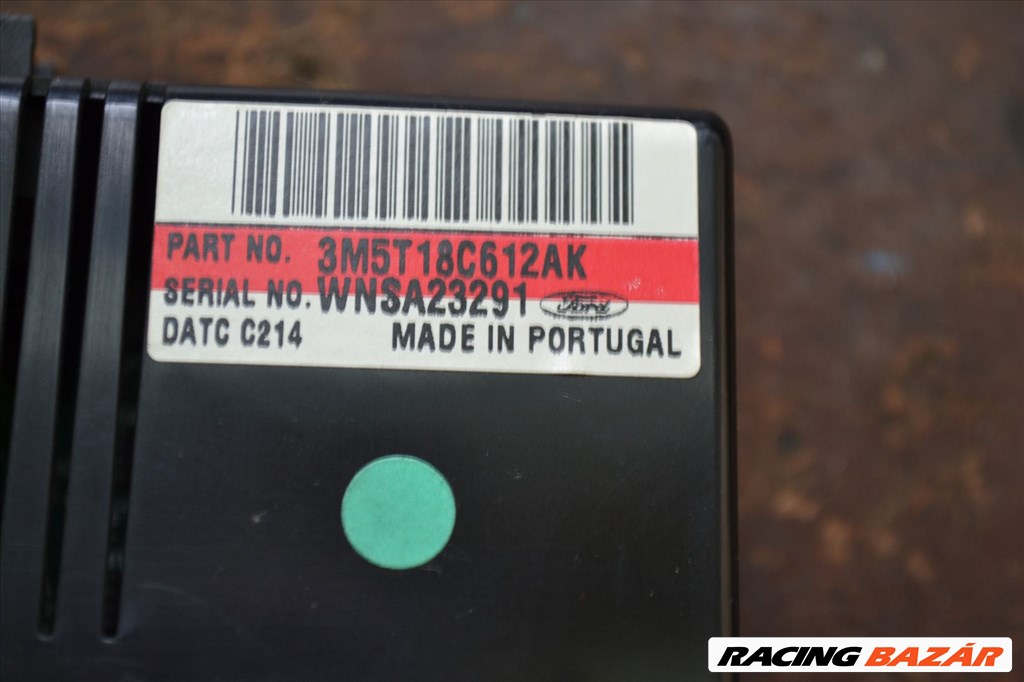Ford Focus II MK2, C-Max digitklíma kapcsoló, fűtés kapcsoló! 3M5T18C612AK 4. kép