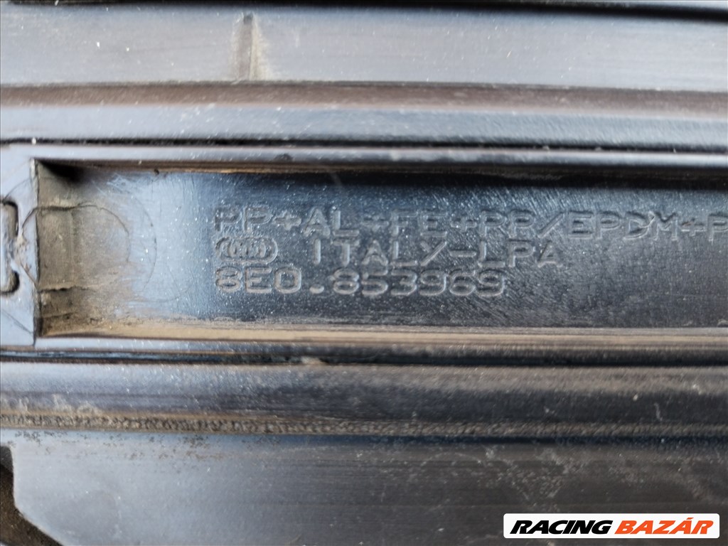 Audi A4 b6 S line bal hátsó alsó ajtó díszléc 8e08 8e0853969 3. kép