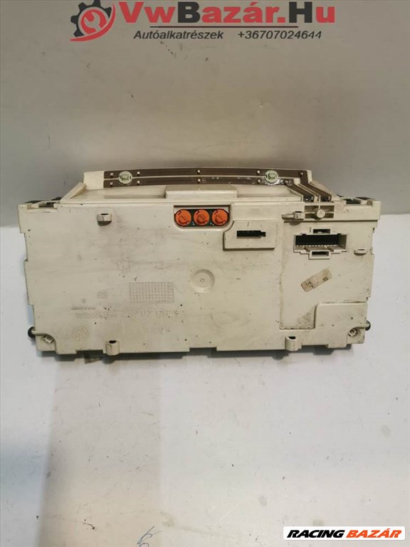 Kilométeróra VW GOLF 3 ezüst számlapos 1h0919861b 1H0919861B 2. kép