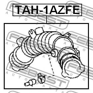 FEBEST TAH-1AZFE - csővezeték TOYOTA 1. kép