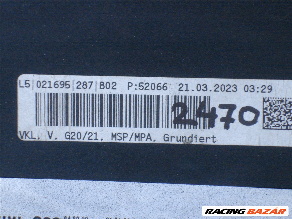 BMW 3-as M-Pakett G20 G21 radaros első lökhárító 51118069346 2018-tól 5. kép