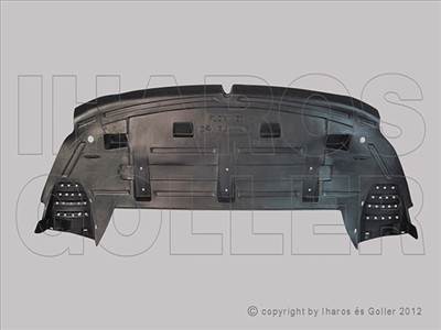 Citroen C4 2006-2010 Picasso  - Alsó motorvédő lemez lökhárító alatti rész