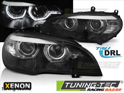 BMW X5 E70 07-10 AE DRL LED BLACK HID Tuning-Tec F