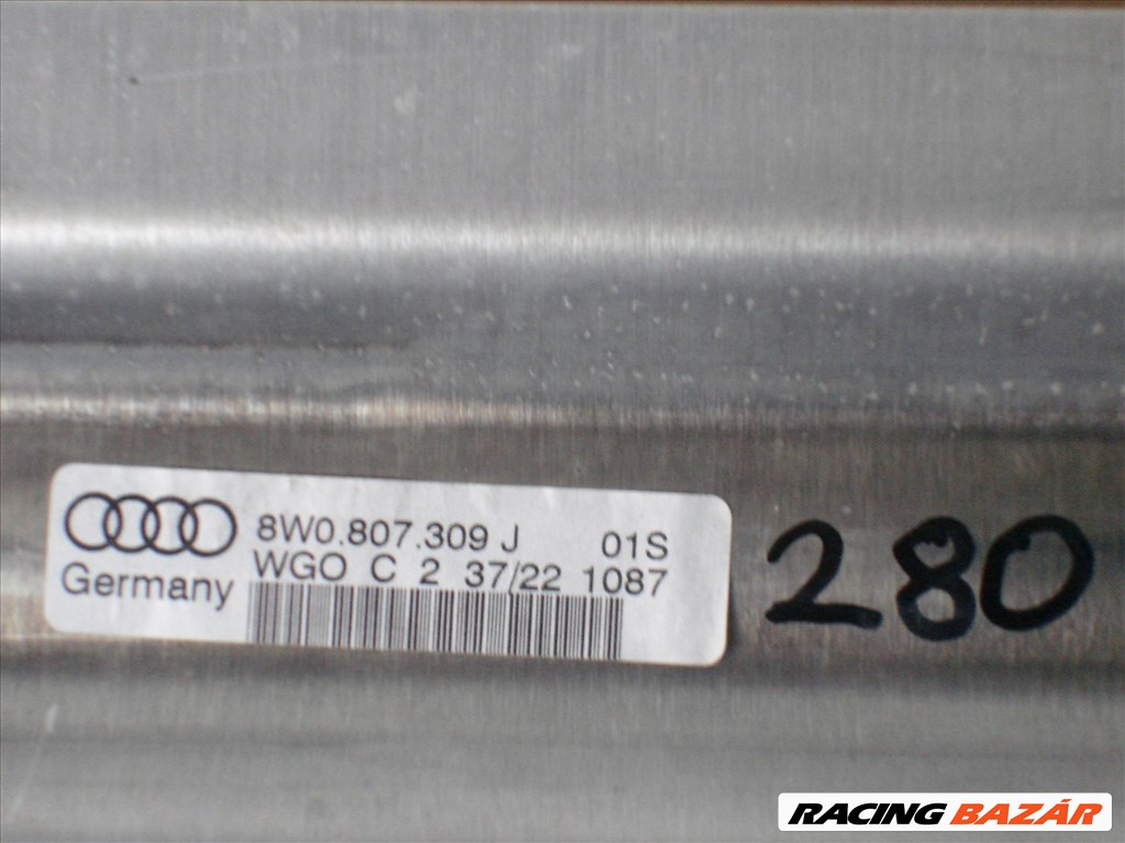 Audi A4 8W B9 hátsó lökhárító merevítő 8W0807309J 2016-tól 5. kép
