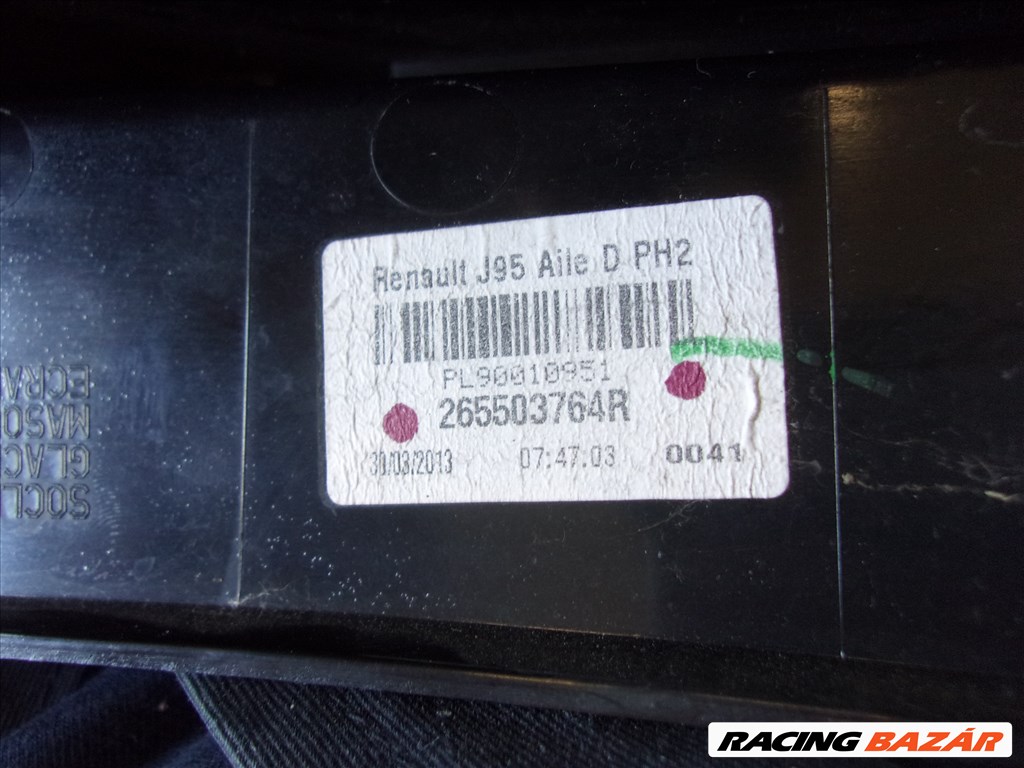 RENAULT SCENIC jobb hátsó lámpa 2012-2017 265503764R 5. kép