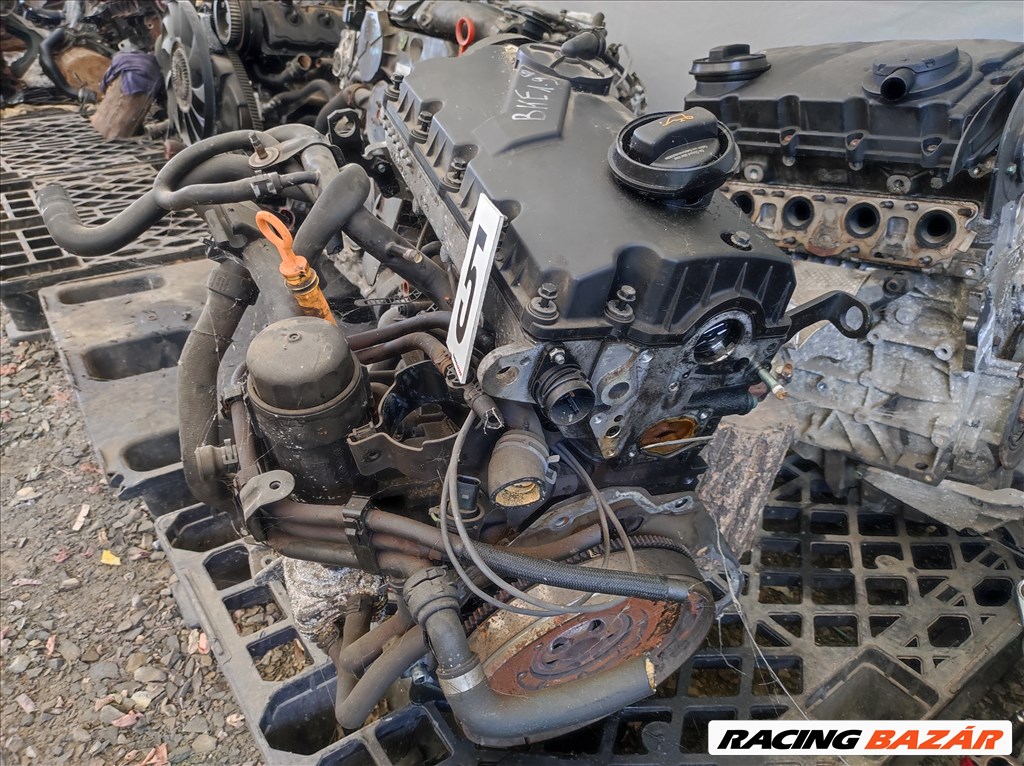 Audi A4 B7, 1.9 PD TDI fűzött blokk hengerfejjel , BKE motorkód 2. kép