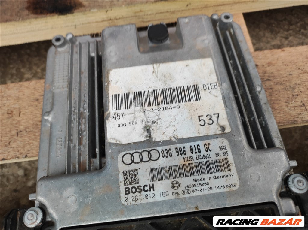 Audi A6 (C6 - 4F) 2.0 PD TDI , motorvezérlő elektronika  03g906016gc 2. kép
