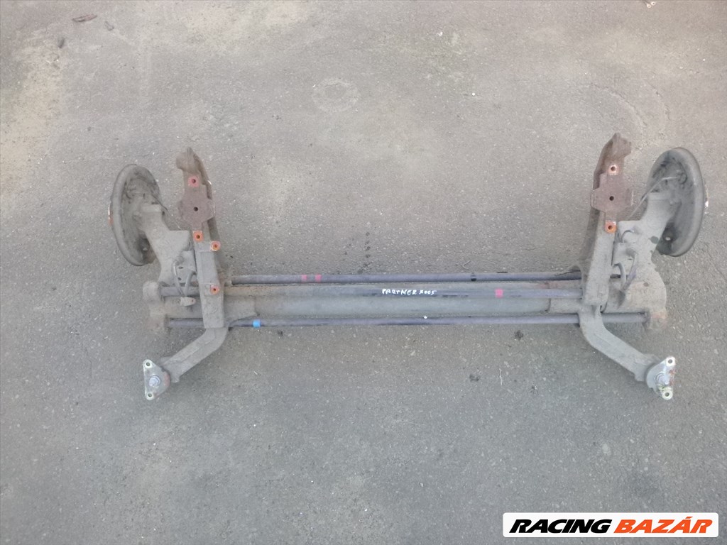 Peugeot Partner I 2005, dobfékes abs nélküli hátsó híd 9634828210 3. kép