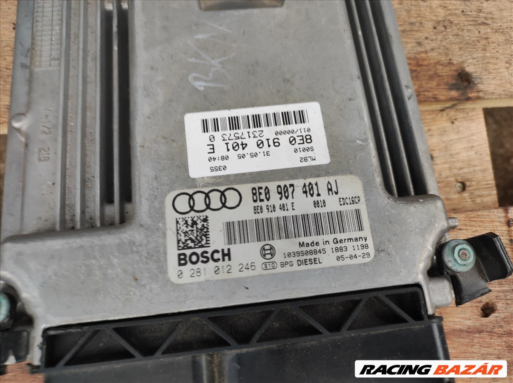 Audi A4 (B6/B7) 3.0 TDI , BKN , motorvezérlő elektronika  8e0907401aj 2. kép