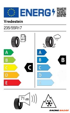 Vredestein Quatrac Pro+ 235/55 R17 103Y XL négyévszakos gumi 2. kép